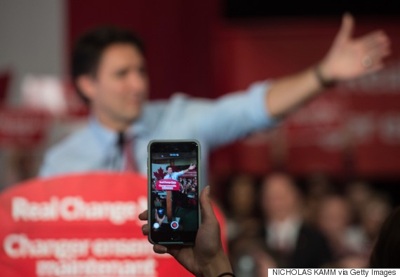 trudeau phone
