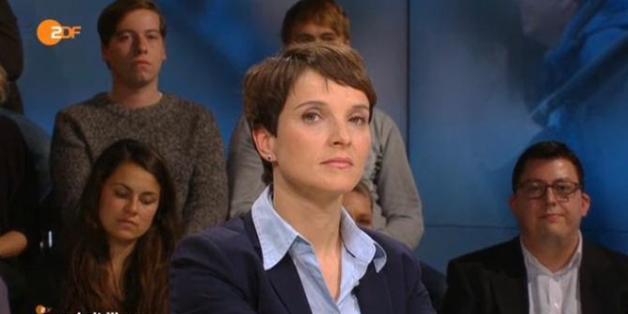 Frauke Petry bei "Maybrit Illner"
