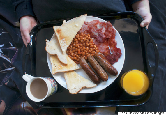 bacon and sausage