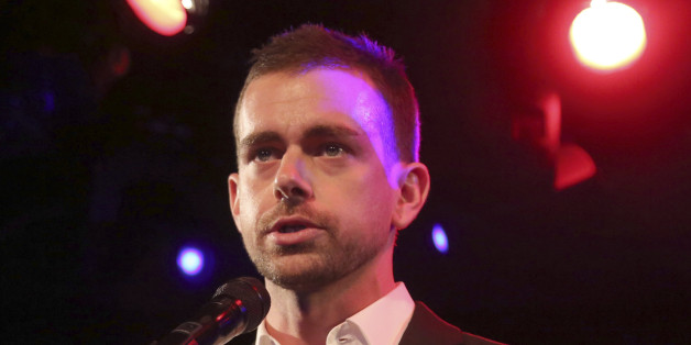 Twitter co-Founder Jack Dorsey speaks at a campaign fundraiser for Democratic Candidate for Public Advocate Reshma Saujani, Wednesday, April 24, 2013 in New York. (AP Photo/Mary Altaffer)
