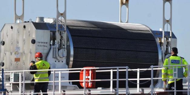 Un container transportant du combustible nucléaire (Photo d'illustration)