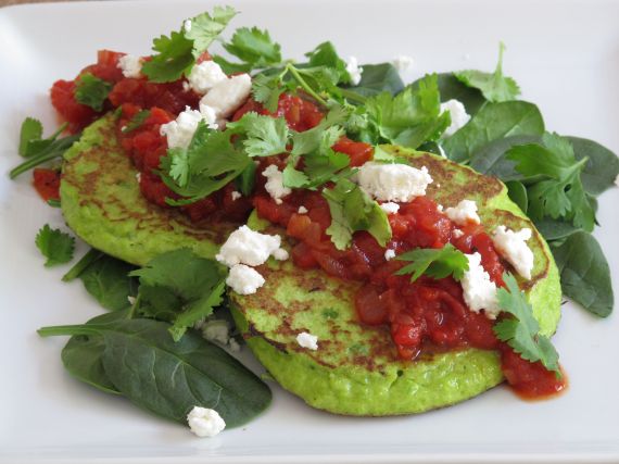 pea fritters