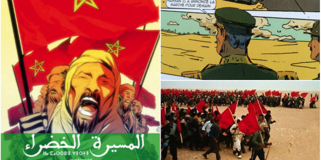 La Marche verte racontée en bande-dessinée