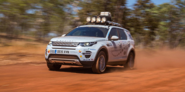 Der neue Land Rover Discovery Sport im australischen Outback