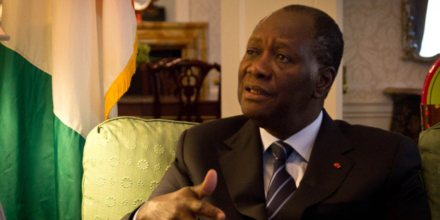 Africa Renewal Magazine and UN Radio jointly interview the president of Côte d'Ivoire, Alassane Ouattara, Sept 24, 2011, in New York.