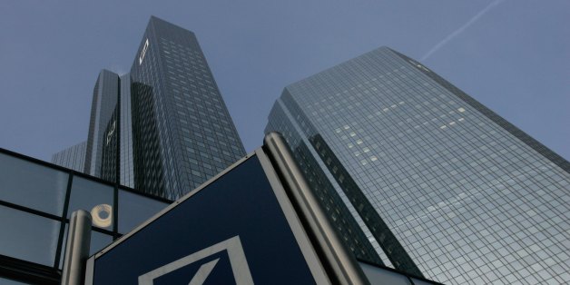 Die Deutsche Bank in Frankfurt