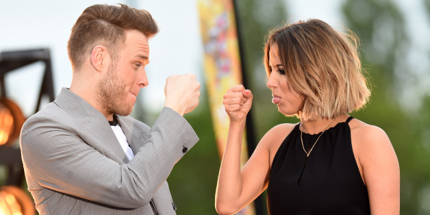 Olly Murs and Caroline Flack
