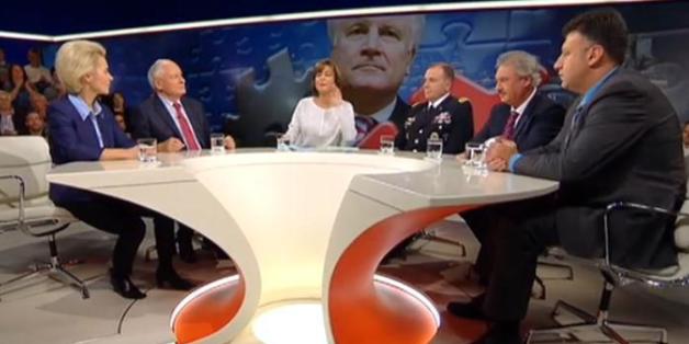 Die Talkrunde bei "Maybrit Illner"