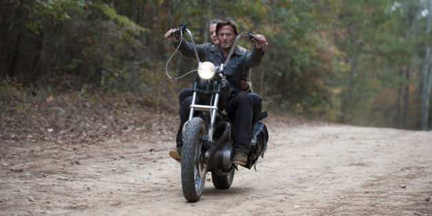 Norman Reedus kommt von den Motorrädern nicht mehr weg.