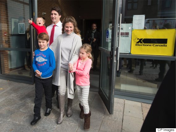 Young Justin Trudeau Definitely Wasn't Stoked At His Dad's Swearing-In