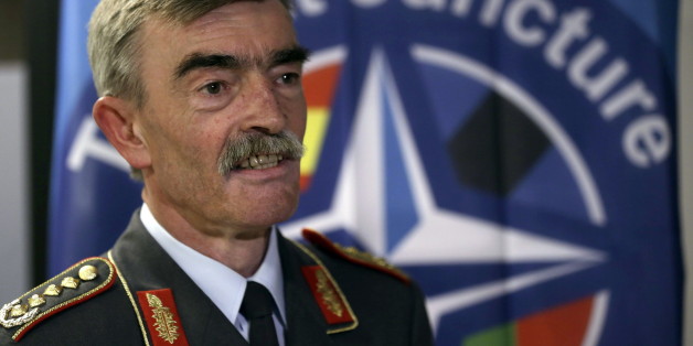 Der deutsche Nato-Kommandeur Hans-Lothar Domröse