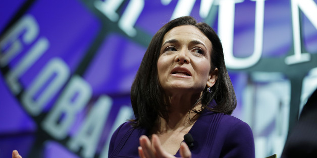 Sheryl Sandberg, directrice des opérations (COO) de Facebook lors d'une discussion sur le présent et l'avenir du mobile