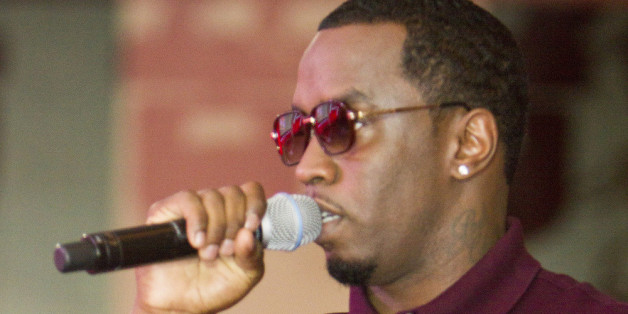 P.Diddy wurde von Naomi Campbell überrascht.