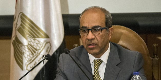Ayman el-Mokkadem, the head of the team investigating the crash of the Russian airliner, speaks to the press at the Ministry of Civil Aviation in Cairo on November 7, 2015. Investigators have still not determined why a Russian airliner broke up over Egypt's Sinai killing 224 people, the probe's chief said, amid growing suspicions the cause was a bomb. AFP PHOTO / KHALED DESOUKI (Photo credit should read KHALED DESOUKI/AFP/Getty Images)