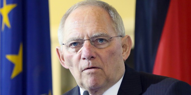 German Finance Minister Wolfgang Schaeuble takes part in a press conference about the customs audit in Berlin, Germany, Friday, March 22, 2013. Schaeuble said âit is not so surprising that Russia was not able to fulfill some hopes that they perhaps had in Cyprus.â (AP Photo/dpa, Stephanie Pilick)