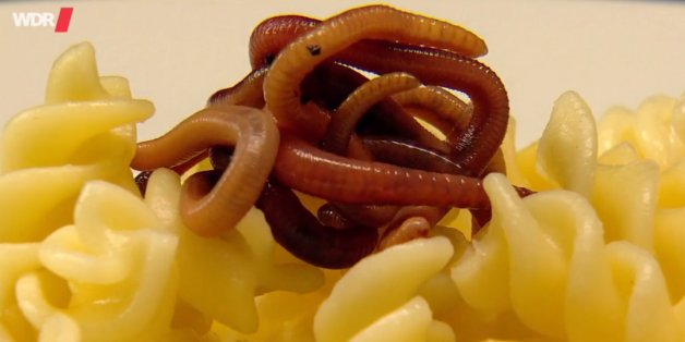 Weichtiere in Nudeln