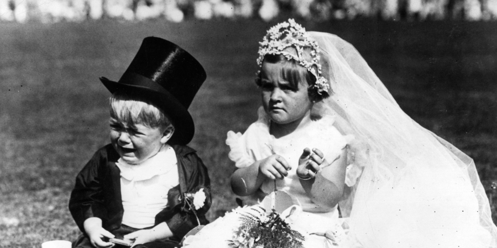 Image result for kids crying at weddings
