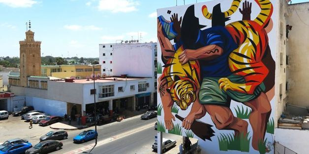 Rabat: La fresque du street-artiste JAZ classée parmi les plus belles du monde