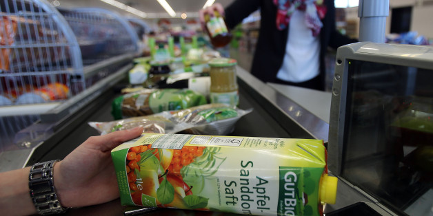 Bio-Lebensmittel im Supermarkt
