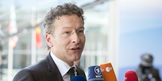 Dutch Minister of Finance,Jeroen Dijsselbloem talks to the press as he arrives for an informal economic and financial affairs council (ECOFIN) on September 11, 2015, at the European Council in Luxembourg. AFP PHOTO / THIERRY MONASSE (Photo credit should read THIERRY MONASSE/AFP/Getty Images)