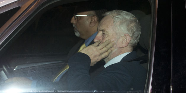 Labour leader Jeremy Corbyn arriving at Buckingham Palace, London, to attend his first Privy Council meeting, where he will be sworn in as a member of the ancient ceremonial body in front of Queen Elizabeth II.