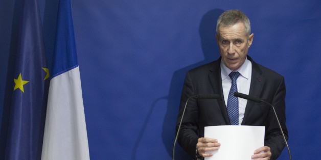 PARIS, FRANCE - NOVEMBER 11: Paris prosecutor Francois Molins delivers a statement on November 14, 2015 at Palais de Justice in Paris, a day after a series of coordinated attacks in and around Paris. (Photo by Geoffroy Van der Hasselt/Anadolu Agency/Getty Images)