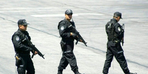 Des policiers turcs à Ankara, le 9 août 2006