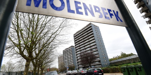 This picture shows a general view of the vicinity of a police intervention to arrest people in connection with the deadly attacks inParis, in Brussels' Molenbeek district, on November 15, 2015. Five people were arrested in connection with the November 13 deadly attacks in Paris in the Molenbeek district in Brussels, according to officials. AFP PHOTO/Emmanuel Dunand (Photo credit should read EMMANUEL DUNAND/AFP/Getty Images)