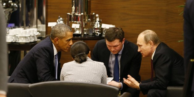 Vladimir Poutin et Barack Obama se sont isolés du reste des dirigeants du monde pour un aparté de 35 minutes