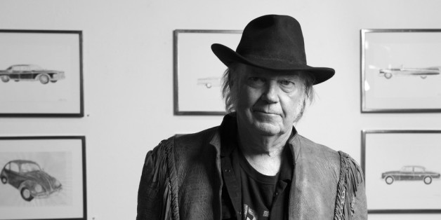 Neil Youngs Auto ließ den Star im Stich.