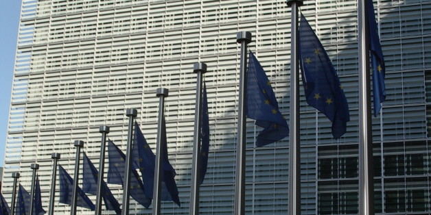 Berlaymont building, Brussels, Belgium, headquarter of the European Commission