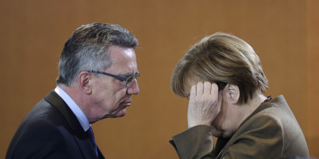 Innenminister Thomas de Maizière im "ZDF spezial"