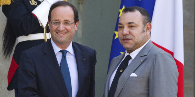 François Hollande reçoit le roi du Maroc