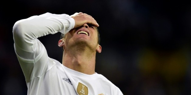 L'attaquant du Real Madrid Cristiano Ronaldo lors du match de championnat d'Espagne contre le FC Barcelone, le 21 novembre 2015 au stade Santiago-Bernabeu de Madrid