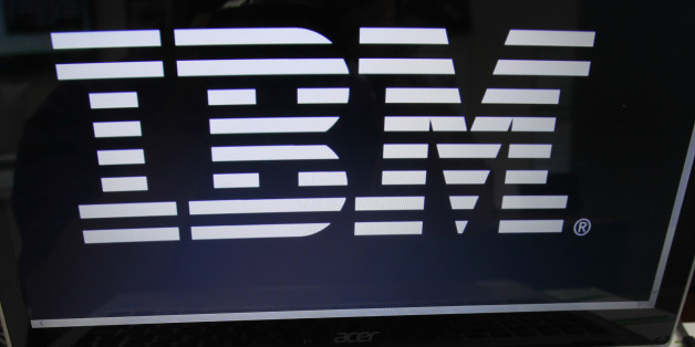 FILE - In this July 16, 2013, file photo, an IBM logo is displayed in Berlin, Vt. IBM says federal regulators are investigating its accounting of some business transactions in the United States, the United Kingdom and Ireland. The company made the disclosure in a public filing Tuesday, Oct. 27, 2015, saying it learned of the investigation in August. (AP Photo/Toby Talbot, File)