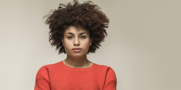 Portrait of young black female
