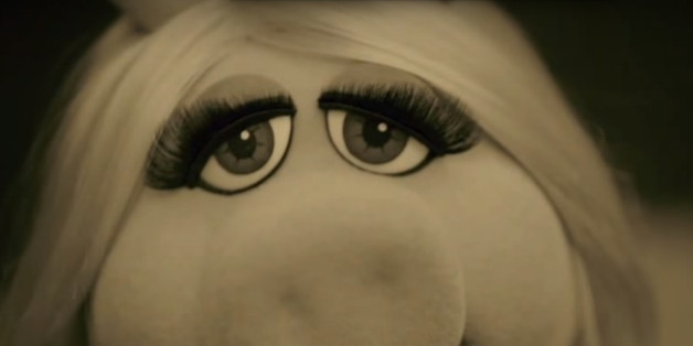 So sieht es aus, wenn Miss Piggy Adele imitiert.
