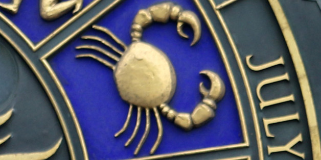 Das Symbol für das Sternzeichen Krebs