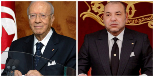 Mohammed VI s'entretient avec le président tunisien après l'attentat de Tunis