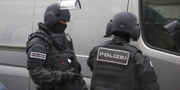 SEK-Beamte im Einsatz.