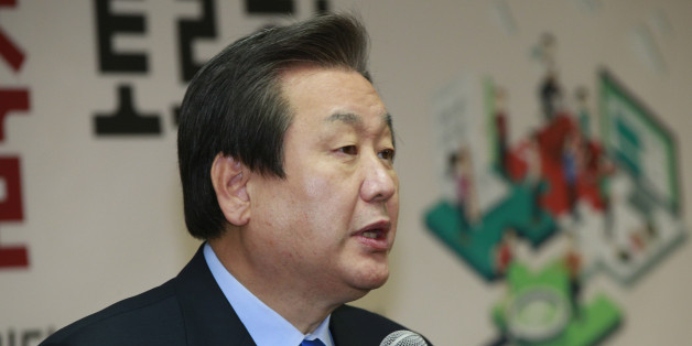 새누리당 김무성 대표가 27일 여의도 당사에서 열린 '노동개혁을 통한 청년일자리 창출 토론회'에서 인사말을 하고 있다.