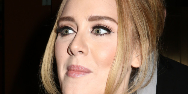 Adele bei einem Auftritt in New York