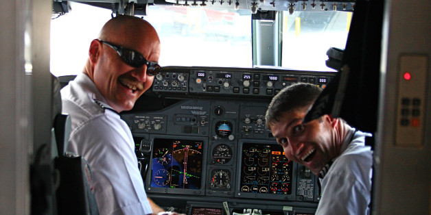 I flew on three different planes during this trip, and each flight was a pleasure, which surprised me in this day and age. All the employees were both professional and friendly. I was sitting near the front and boarded early, and the pilots obliged me when I asked if I could snap a picture from my seat.