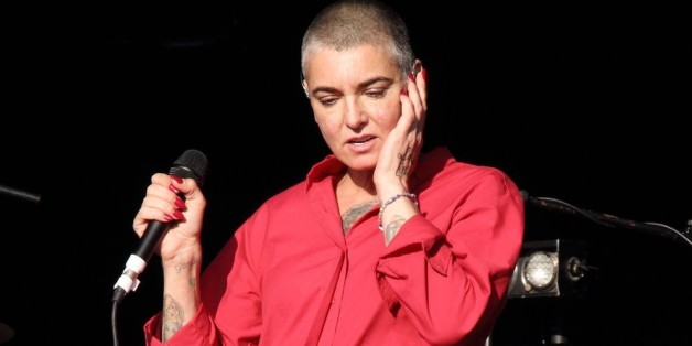 Sinead O'Connor bei einem Auftritt