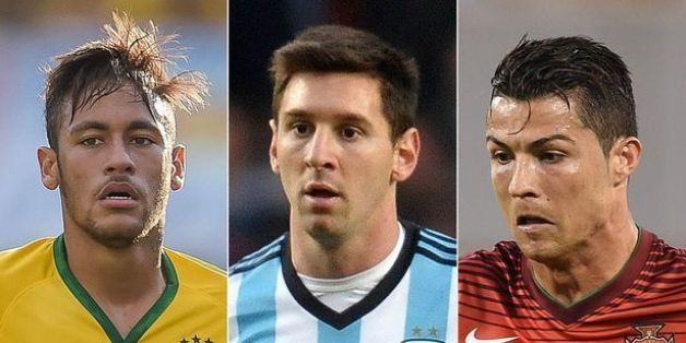 Ballon d'or 2015: Neymar sur le podium