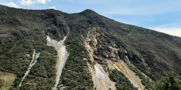 La mine d'or éthique El Corte à La Llanada, en Colombie, le 20 octobre 2015