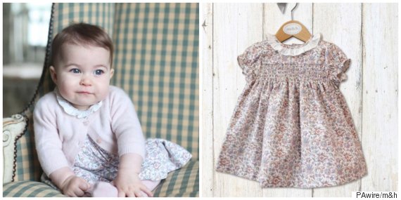 Princess Charlottes Dress Retails At Just  From A Spanish Boutique