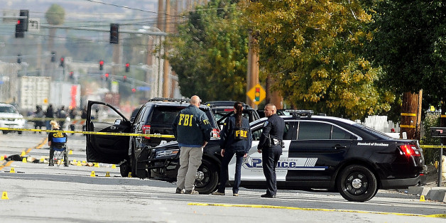 Das Fluchtfahrzeug nach der Schießerei in San Bernardino