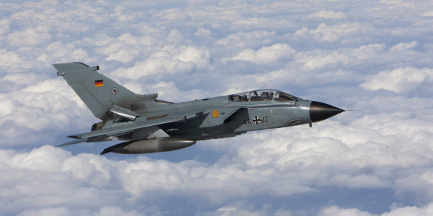 Hamburg, Germany - December 02: Tornado combat aircraft of the German Air Force (Luftwaffe) on December 02, 2015 in Hamburg, Germany. (Photo by Thomas Trutschel/Photothek via Getty Images)