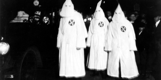 Ku Klux Klan parade in Virginia, March 18 1922, United States, Washington. Library of Congress, . (Photo by: Photo12/UIG via Getty Images)
